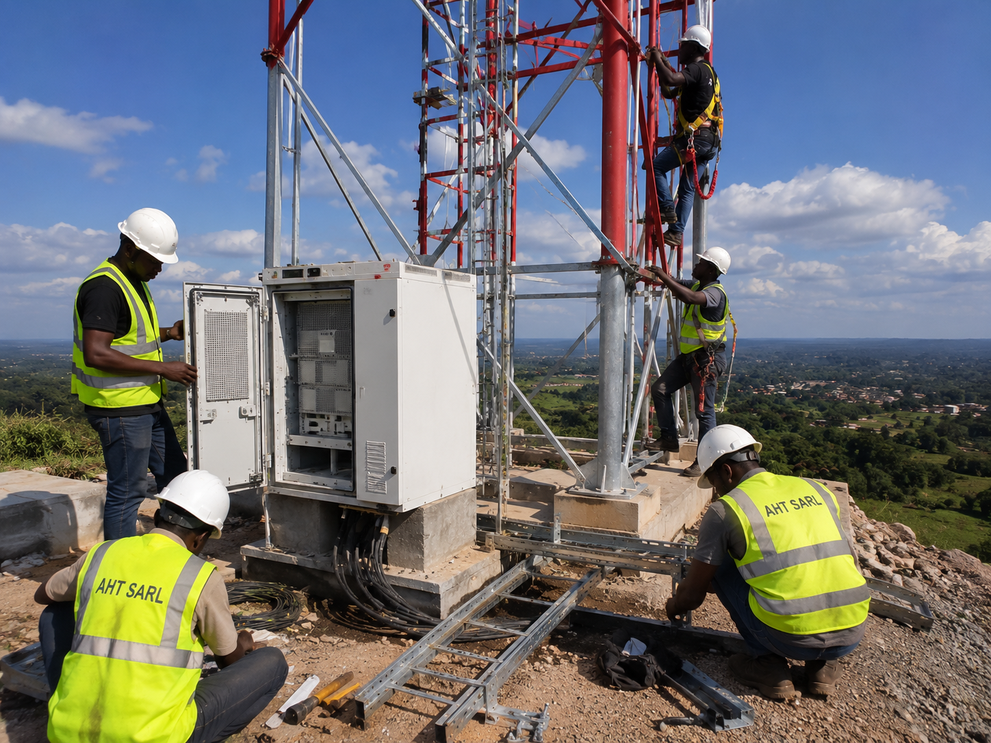 Déploiement d'infrastructures télécoms